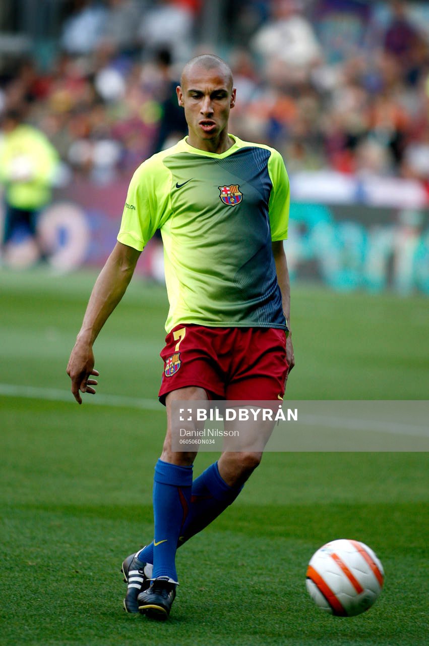 Henrik Larsson, Barcelona, sista hemmamatch på Nou Camp.
