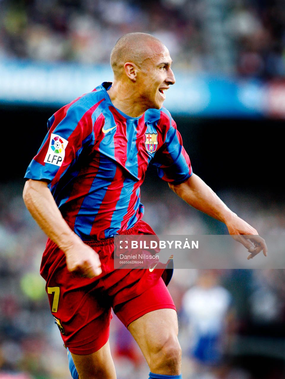 Henrik Larsson, Barcelona, sista hemmamatch på Nou Camp