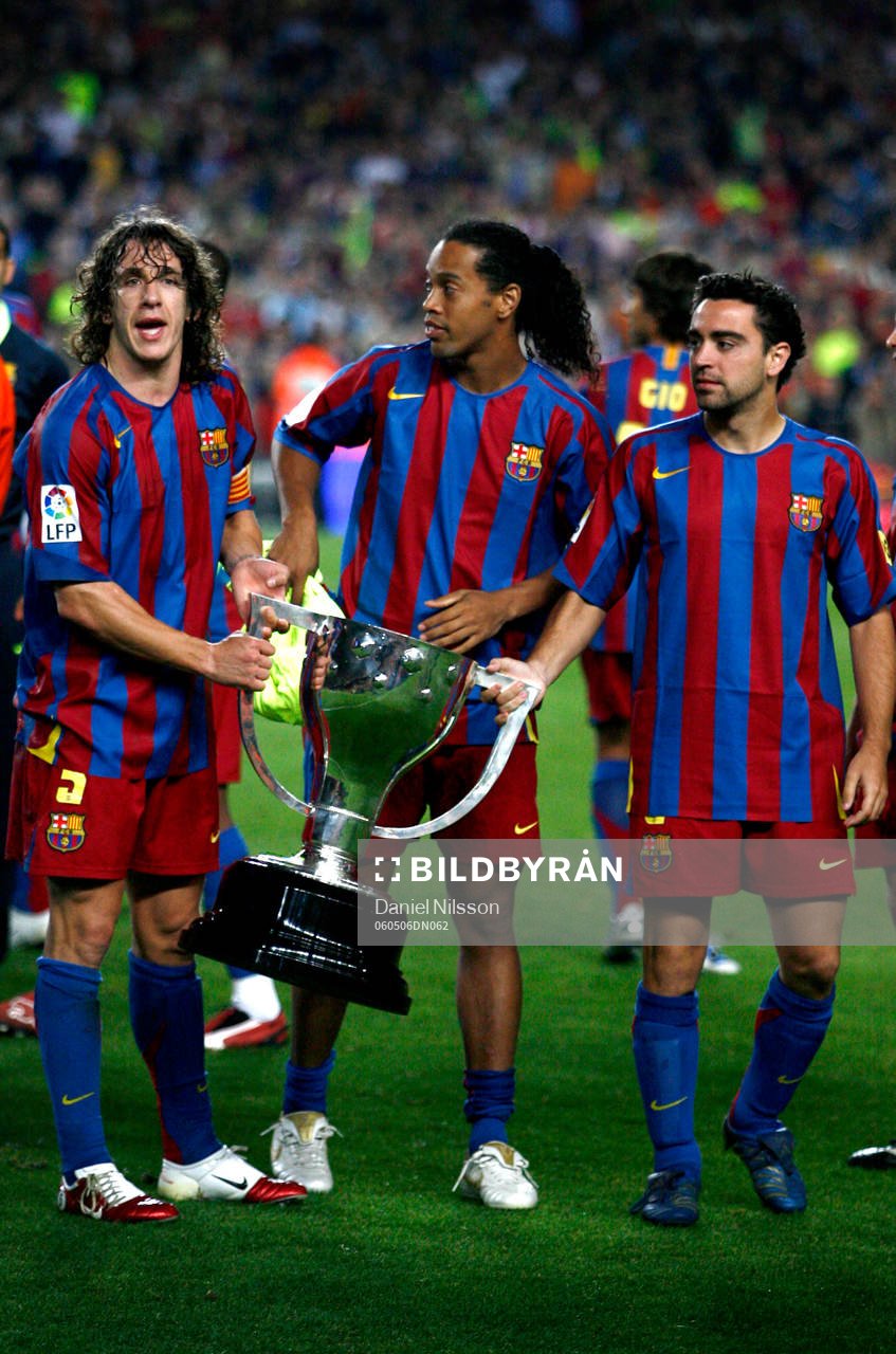 Fotboll, Spansk liga, Barcelona, ligamästare säsongen