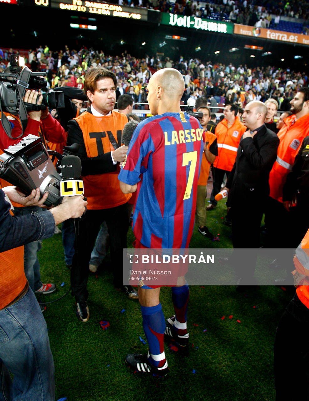Fotboll, Spansk liga, Barcelona, ligamästare, Henrik
