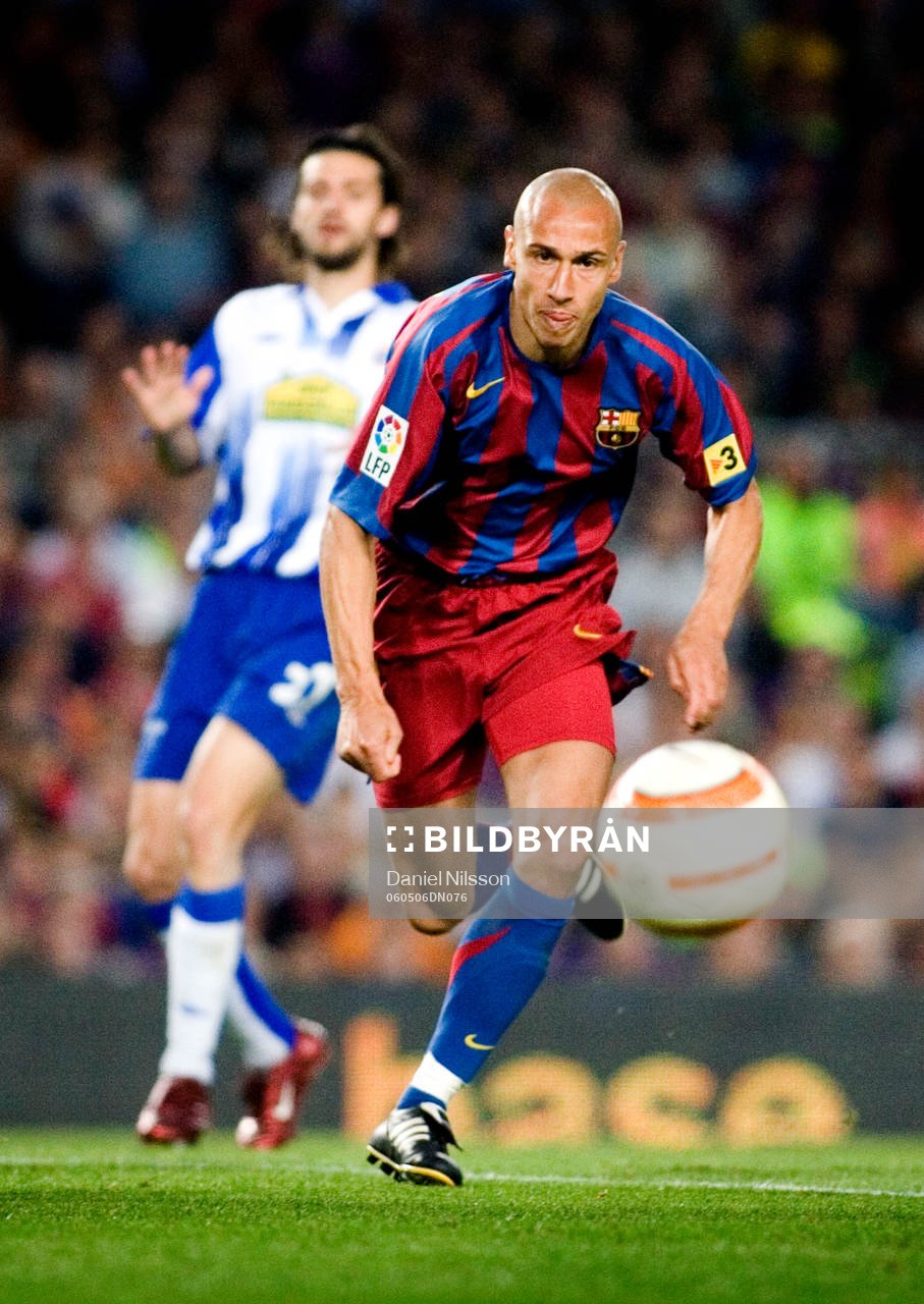 Henrik Larsson, Barcelona, sista match på Nou Camp