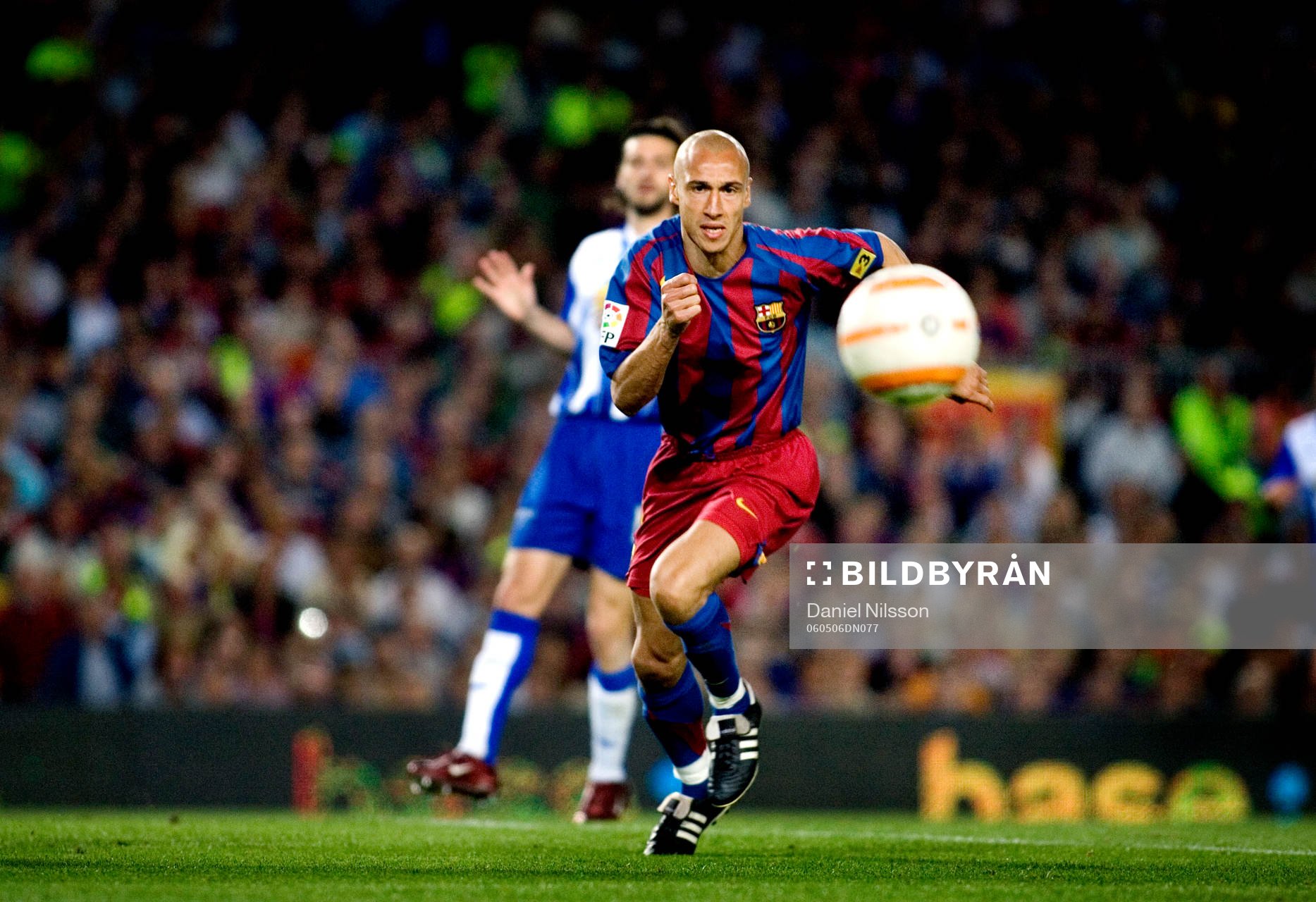 Henrik Larsson, Barcelona, sista match på Nou Camp