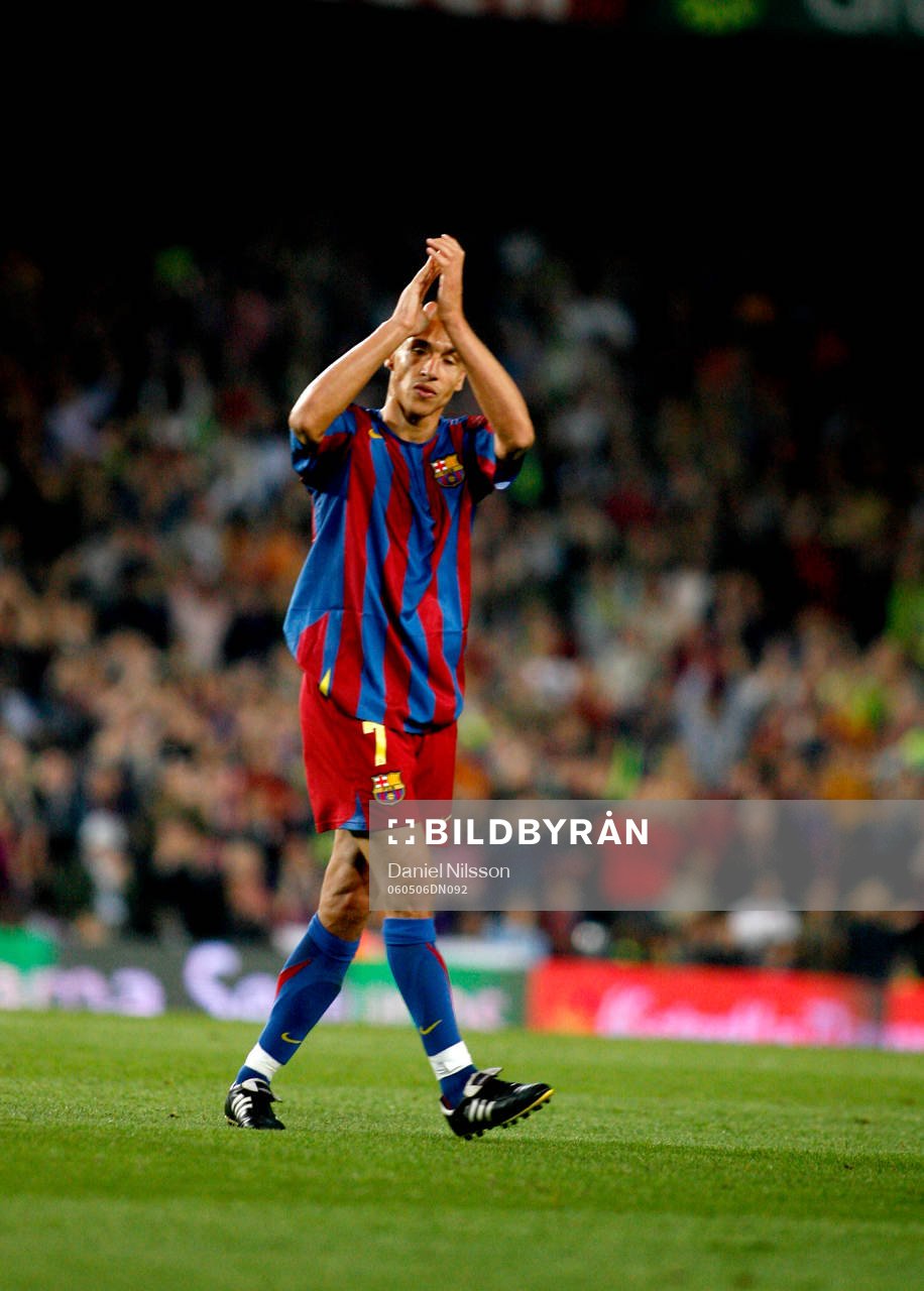 Henrik Larsson, Barcelona, sista hemmamatch på Nou Camp.