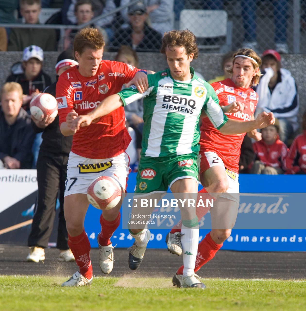 Viktor Elm, Petter Furuseth Olsen och Cesar Santin