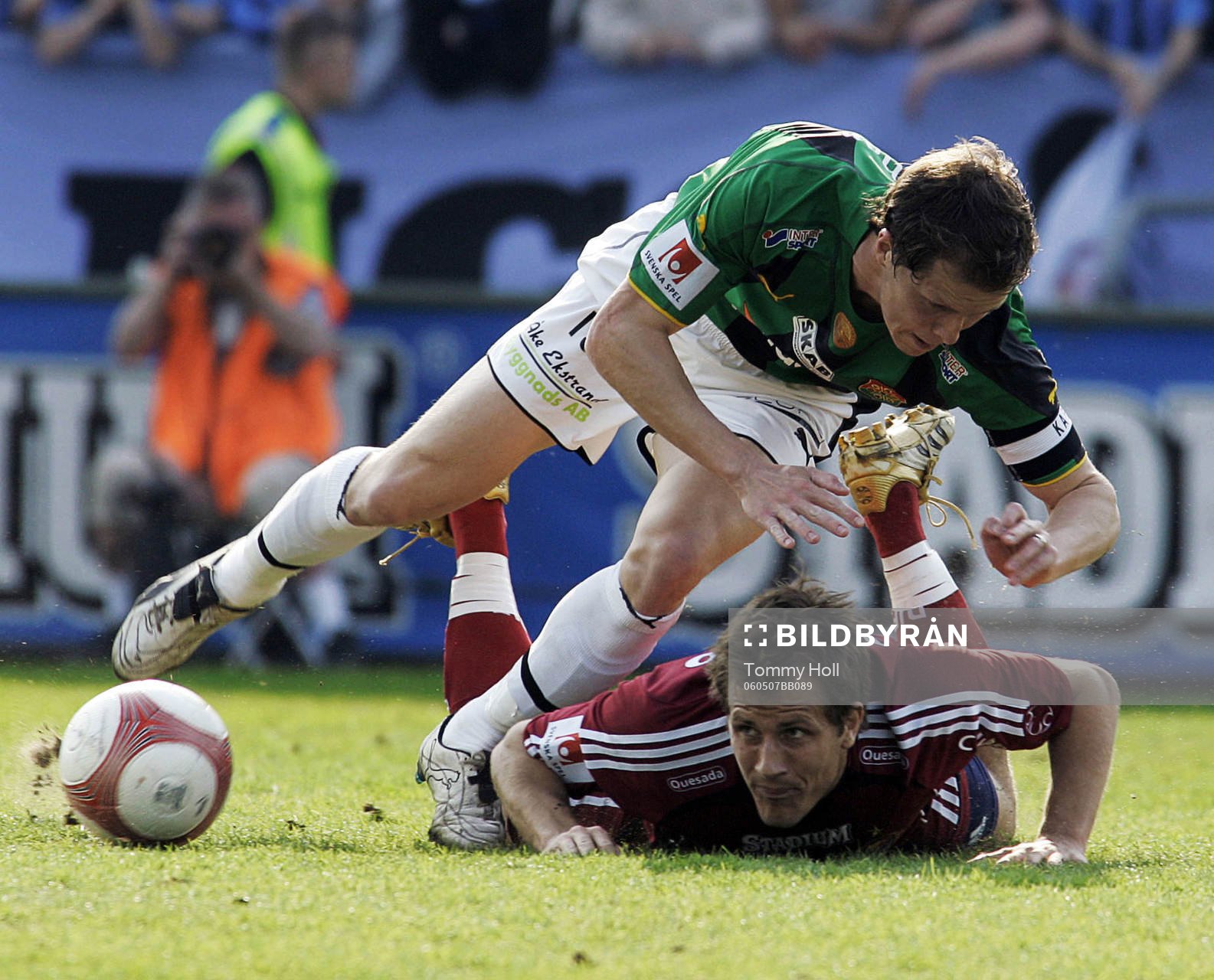 Tobias Hysén, Djurgården och Fredrik Lundgren, Gais
