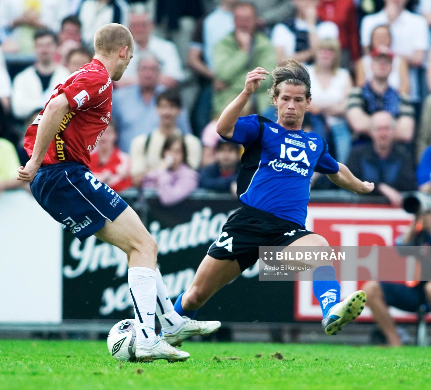  Dusan Djuric, Halmstad och Jukka Sauso, Örgryte
