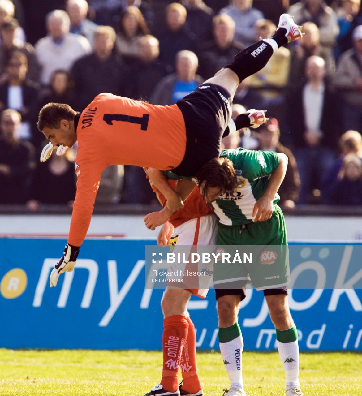 Ante Covic, målvakt, Max von Schlebrügge, Hammarby och