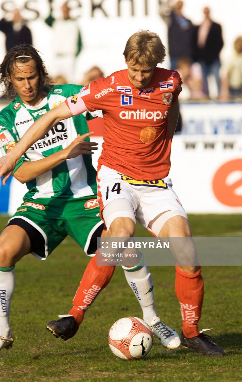 Patrik Rosengren, Kalmar och Björn Runström, Hammarby