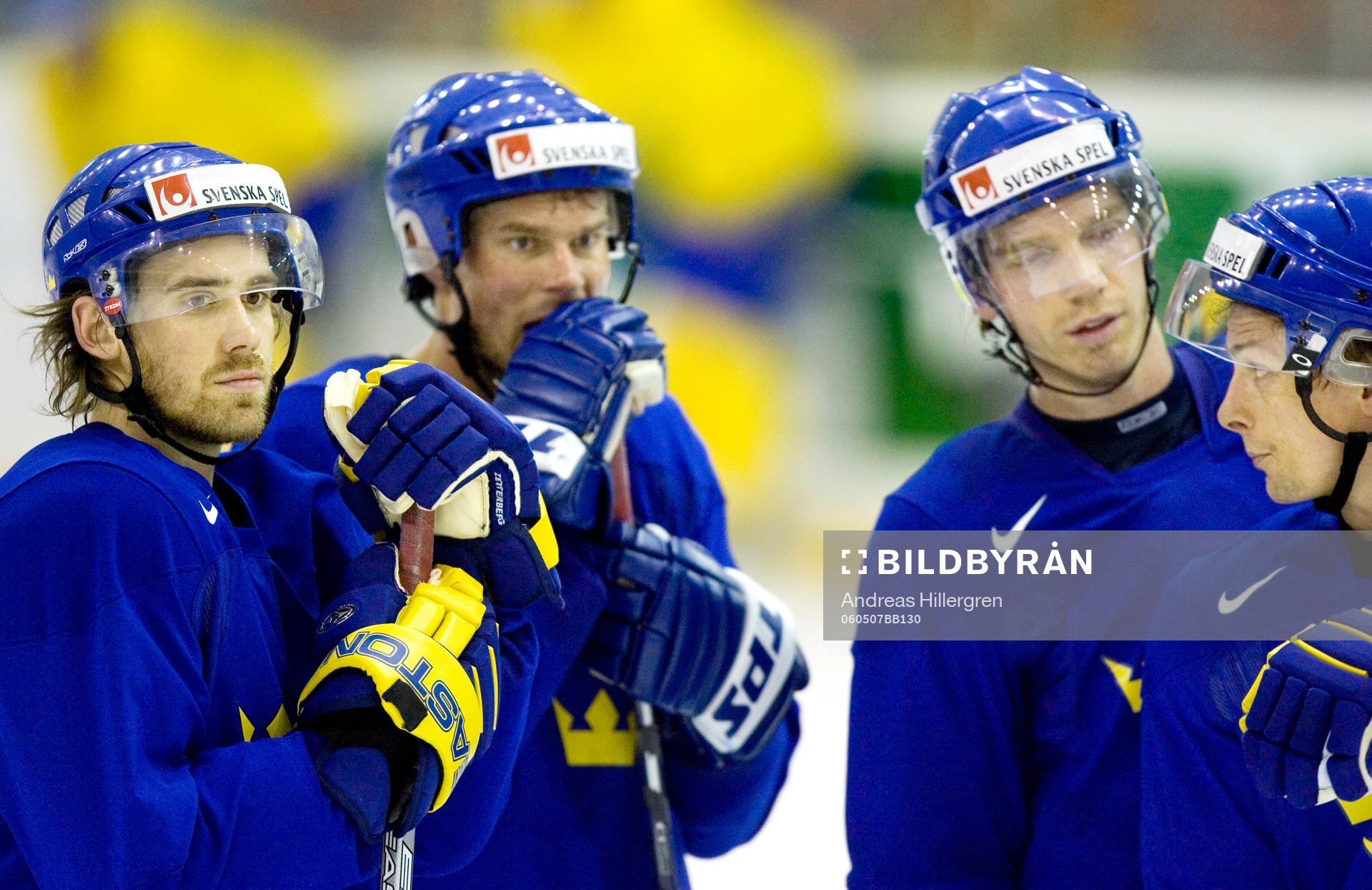 Henrik Zetterberg, Ronnie Sundin, Mikael Samuelsson och