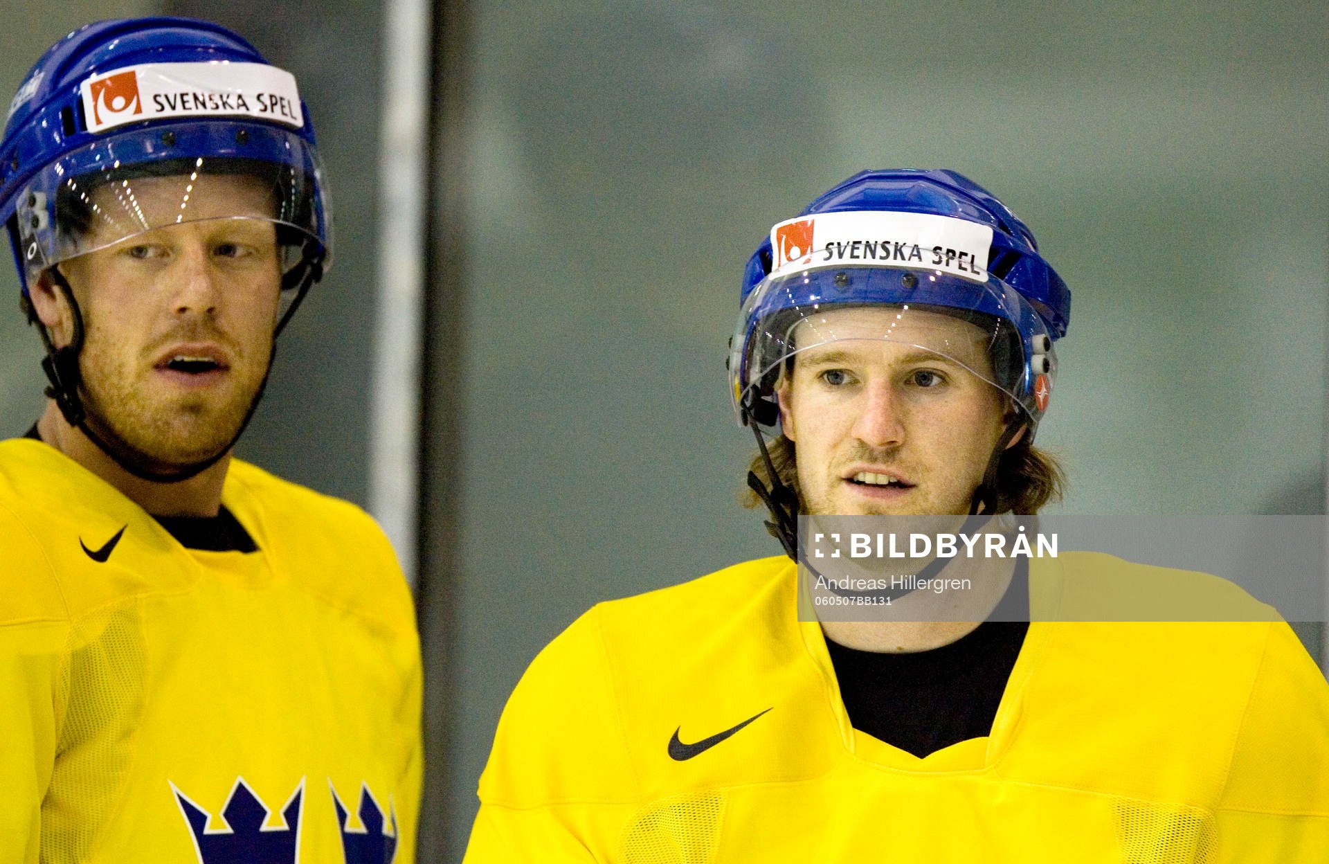 Niklas Kronvall och Johan Franzen