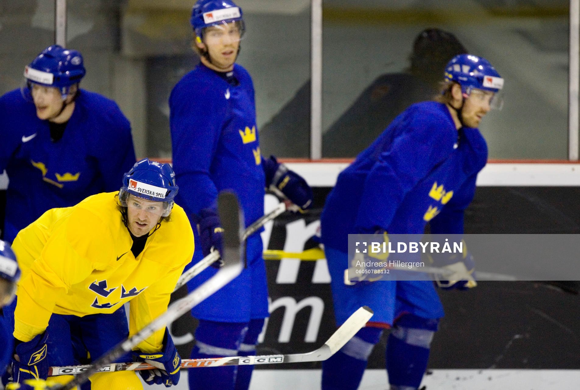 Niklas Kronvall, Mikael Samuelsson och Henrik Zetterberg