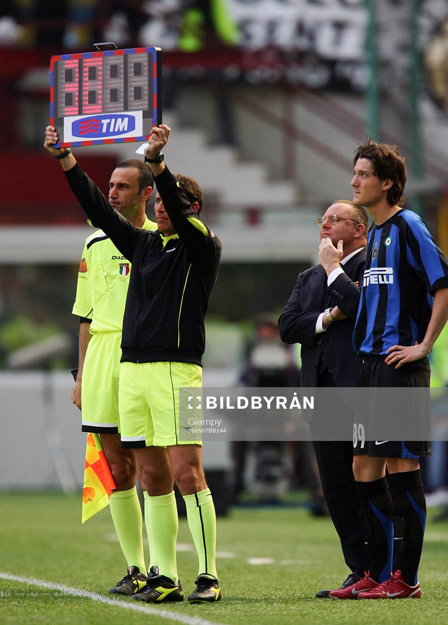 Goran Slavkovski, Inter fick göra Serie A debut
