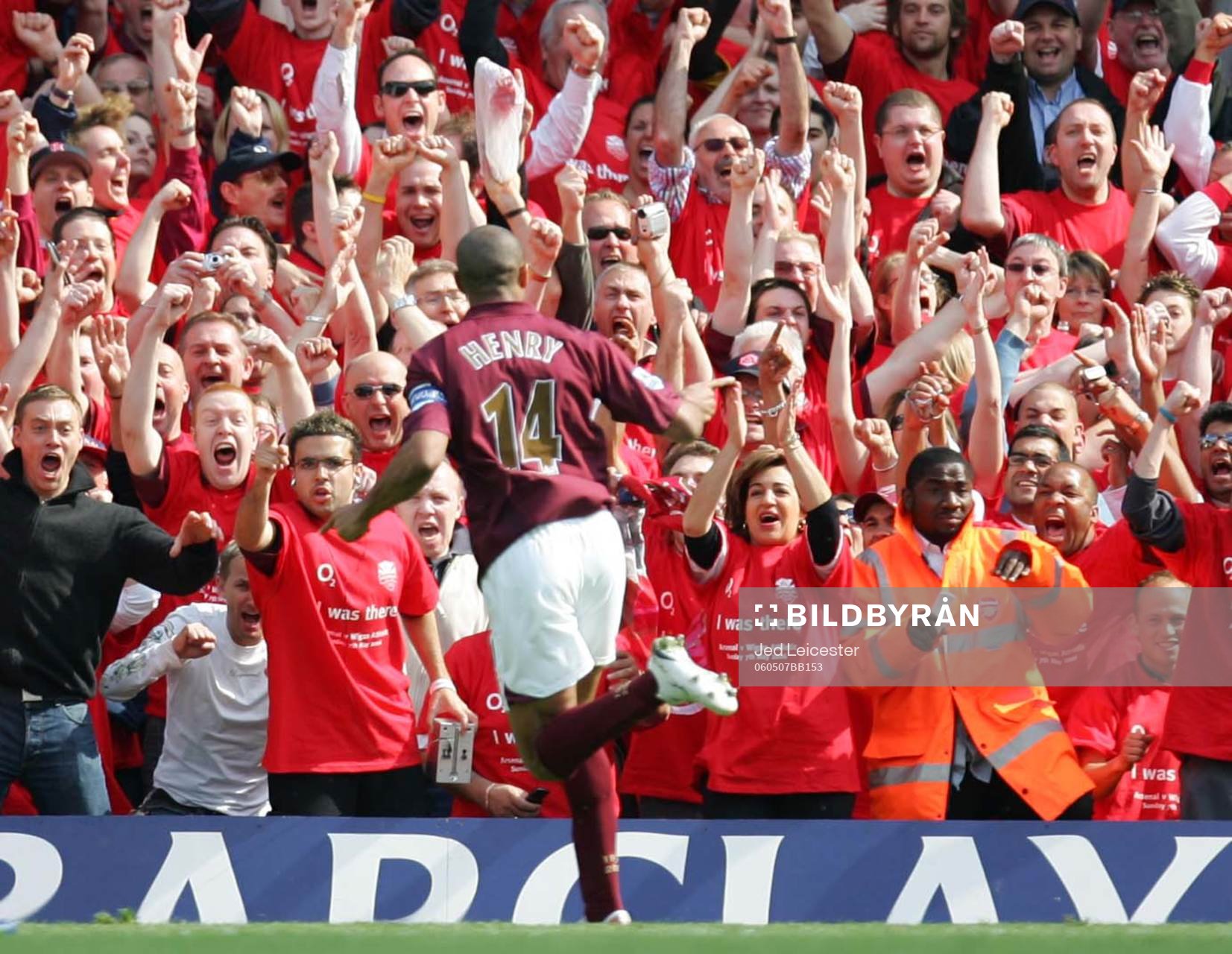 Thierry Henry, Arsenal (Jubel)