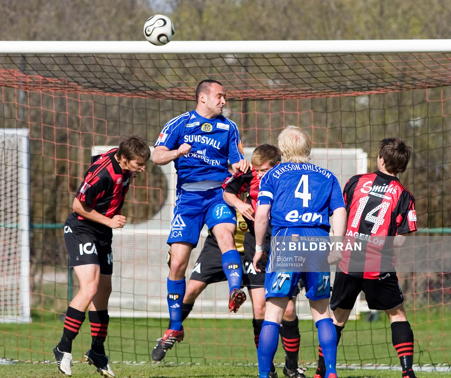 Erkan Saglik, Sundsvall gör 0-2 på nick