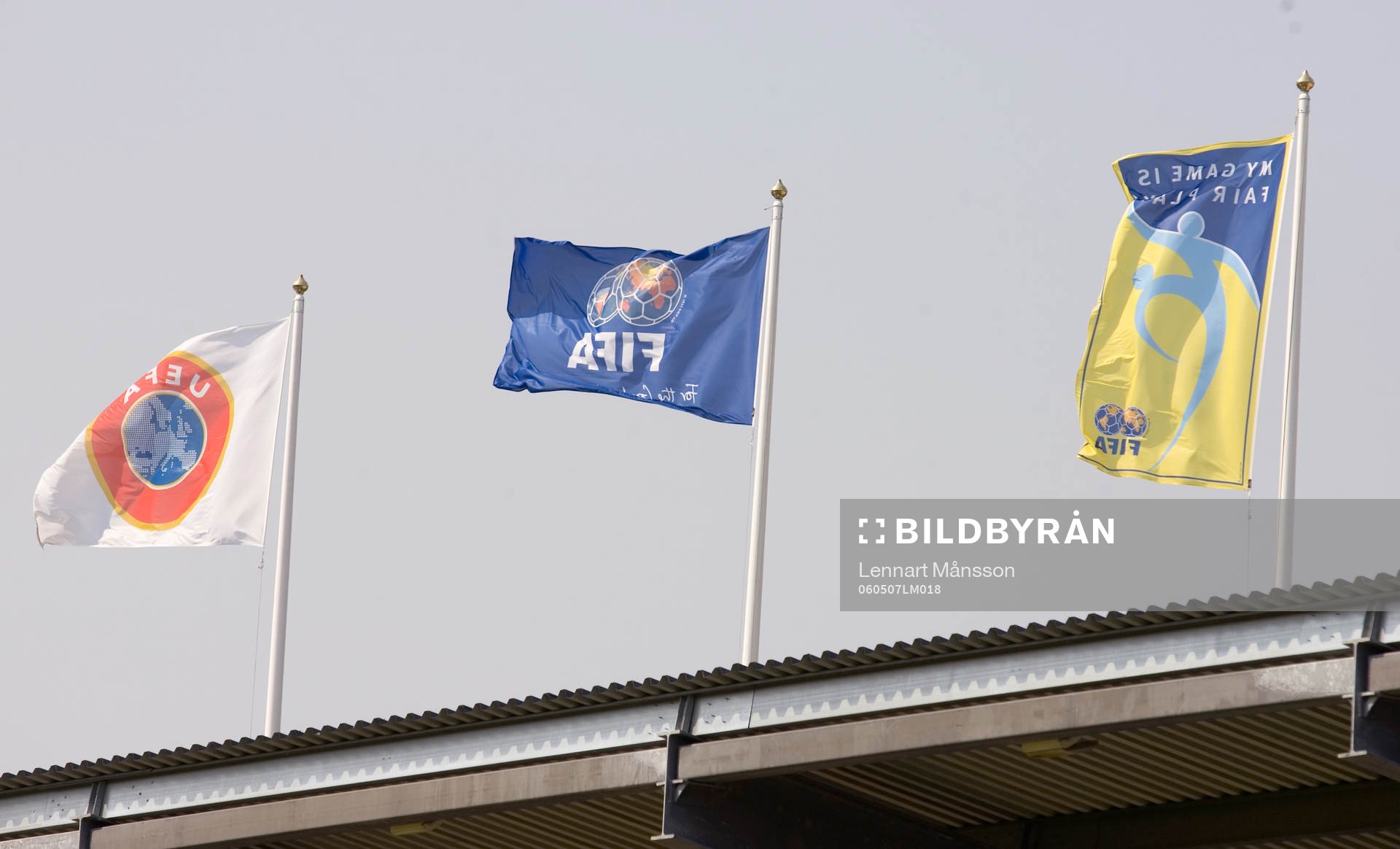 Flagga, FIFA, UEFA, Fair Play