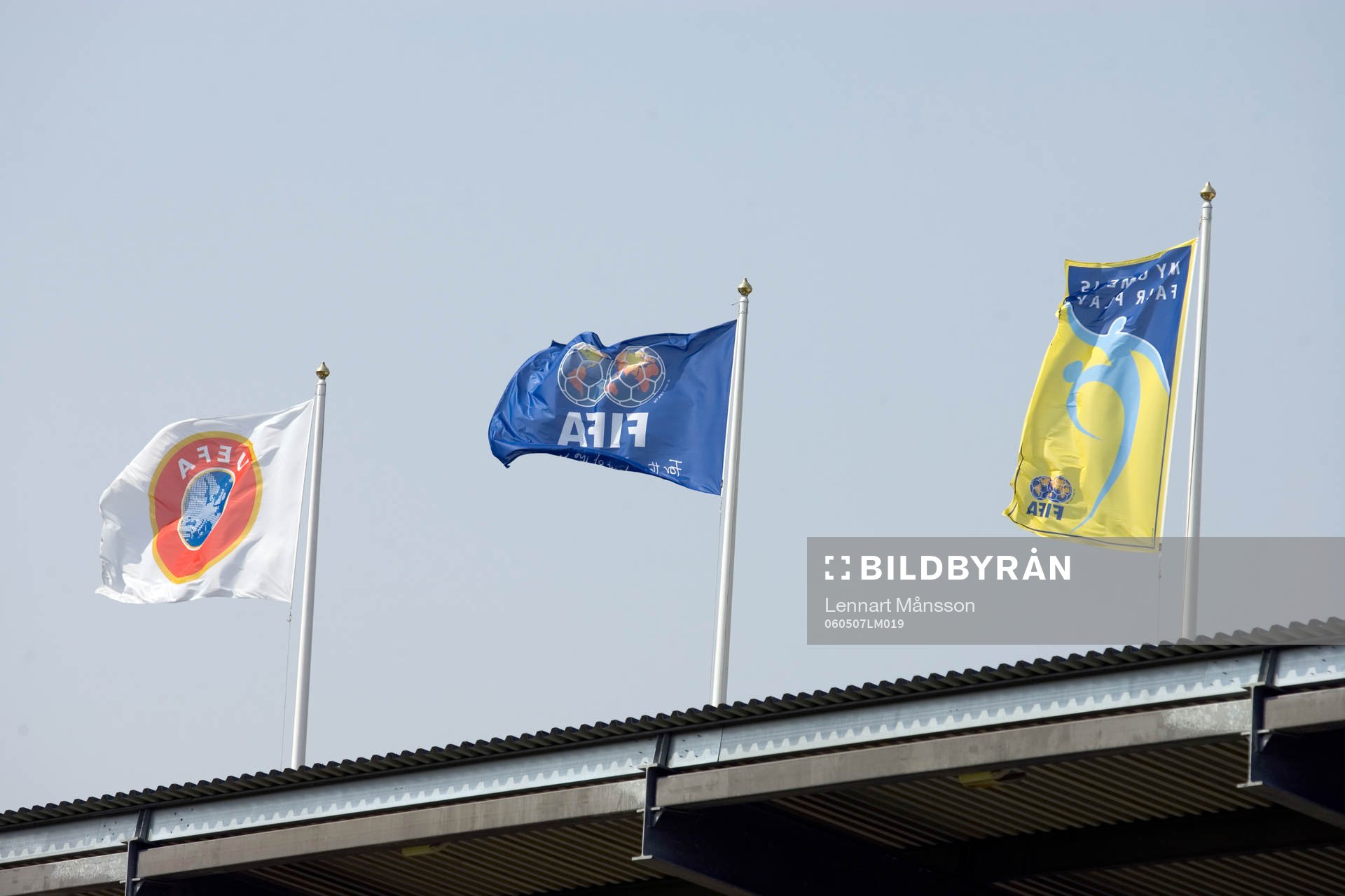 Flagga, FIFA, UEFA, Fair Play