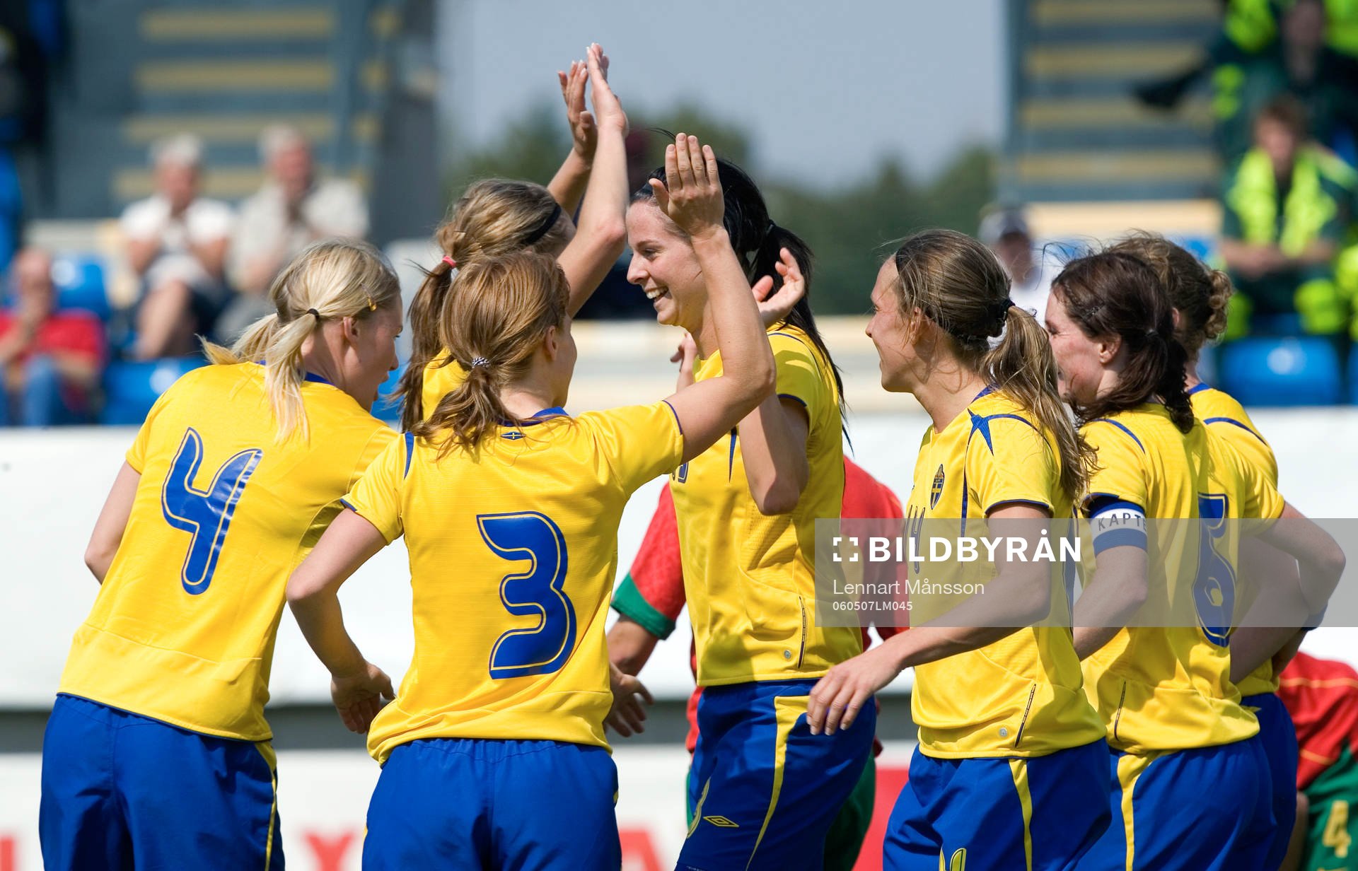 Lotta Schelin, Sverige (Jubel)