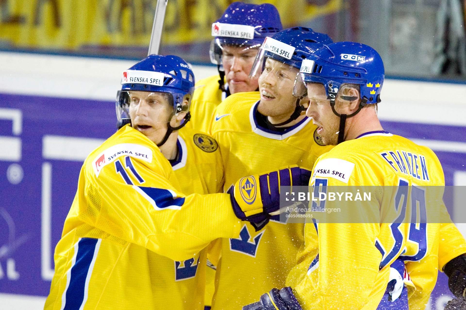 Andreas Karlsson, Kenny Jönsson, Jesper Mattsson och Johan