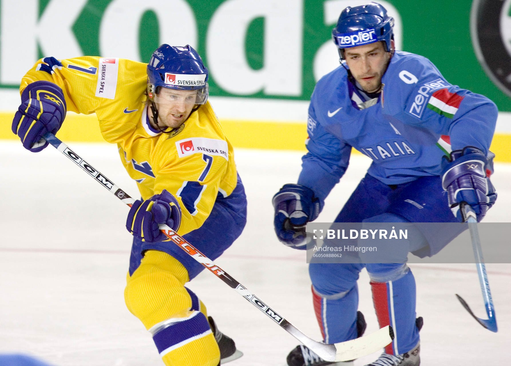 Niklas Kronvall, Sverige och Giorgio De Bettin, Italien