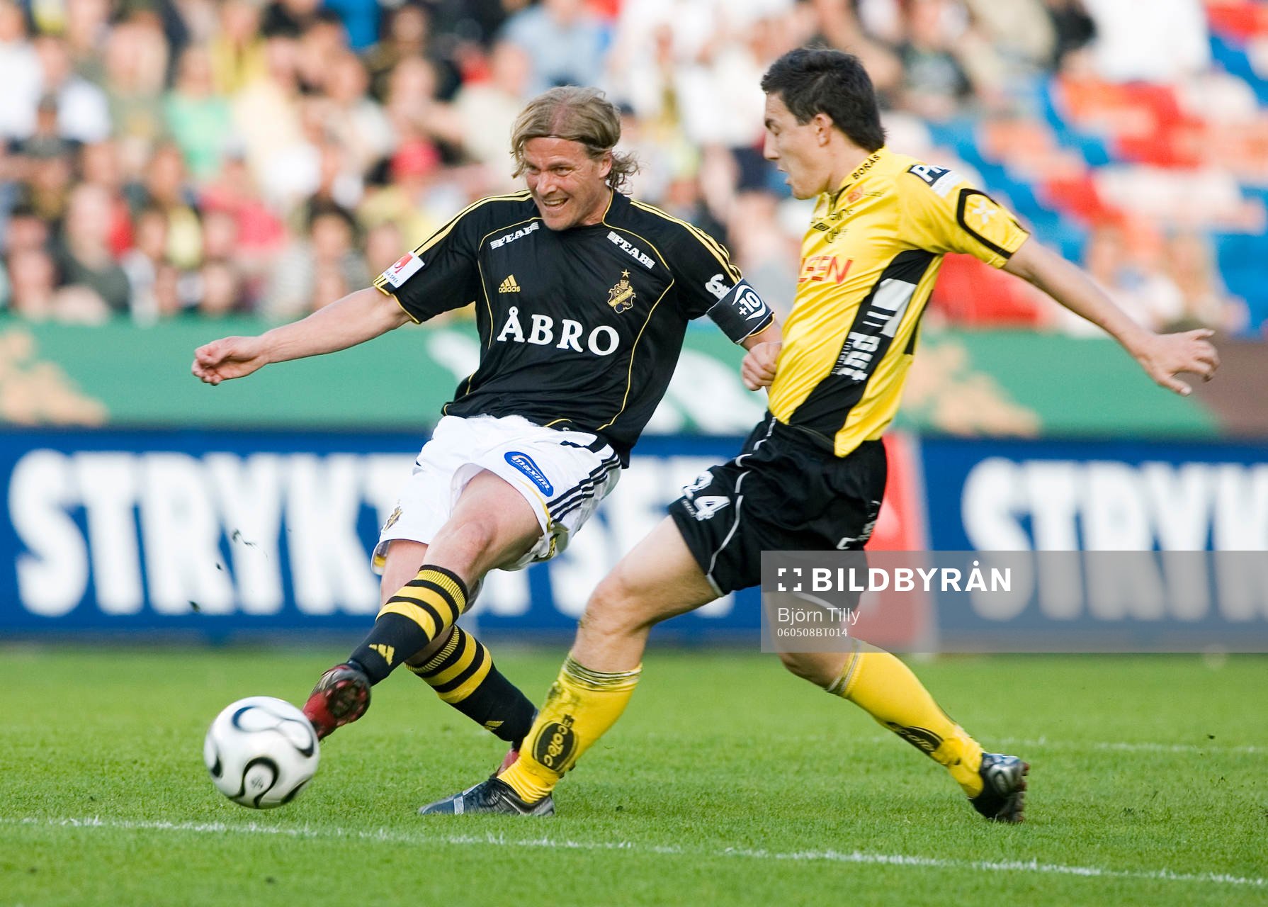 Daniel Tjärnström, AIK och Stefan Ishizaki, Elfsborg