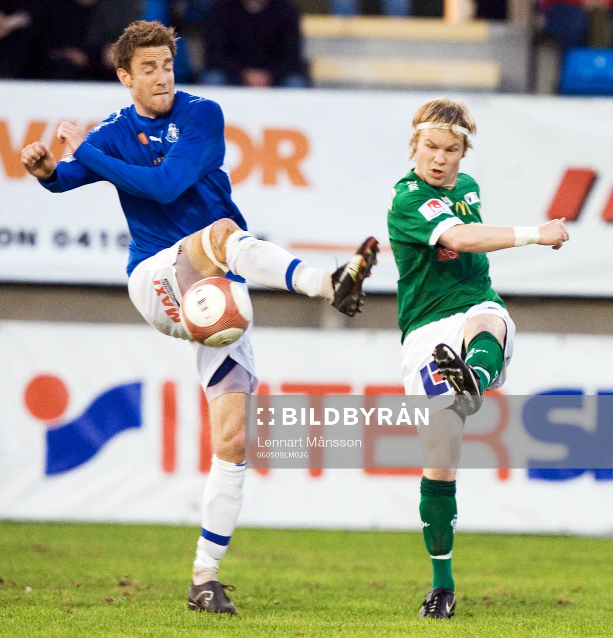 Mikael Bengtsson, Trelleborg och Johan Fäger, Jönköping