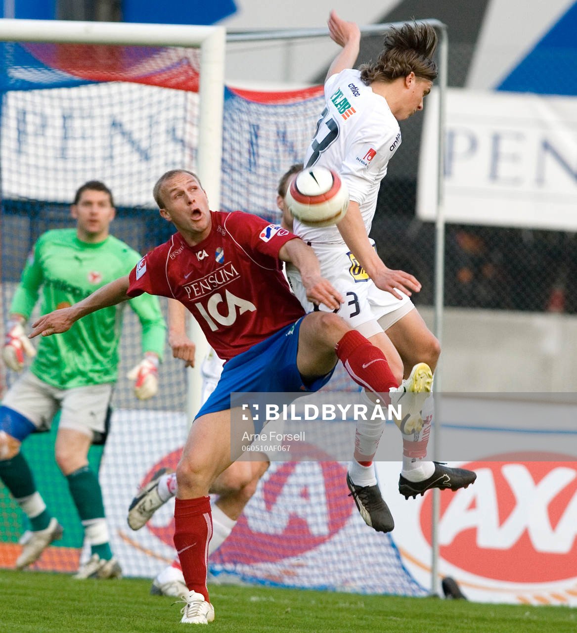 Freddy Borg och Kalmars Fredrik Petersson