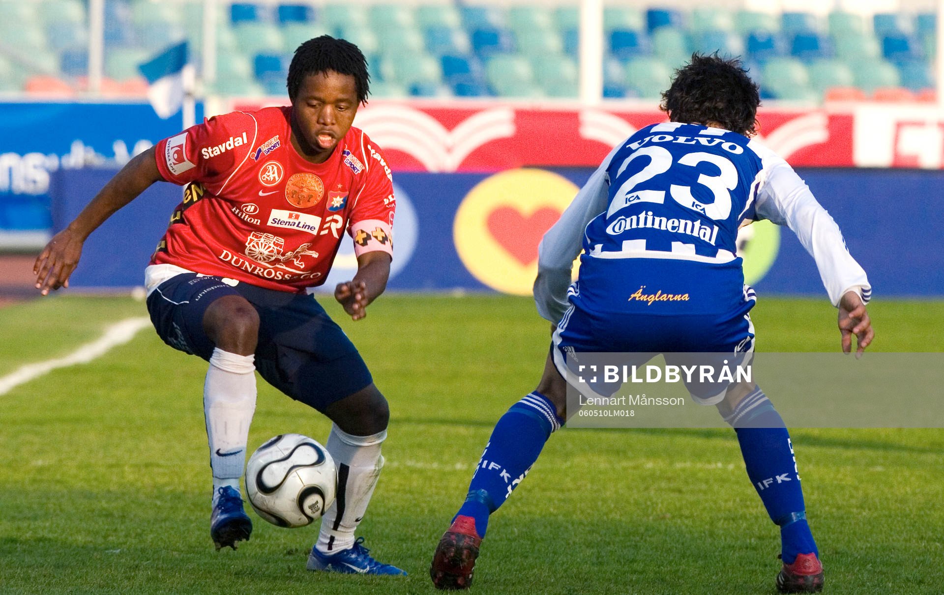 Boyd Mwila, Örgryte, fintar örgrytespelare