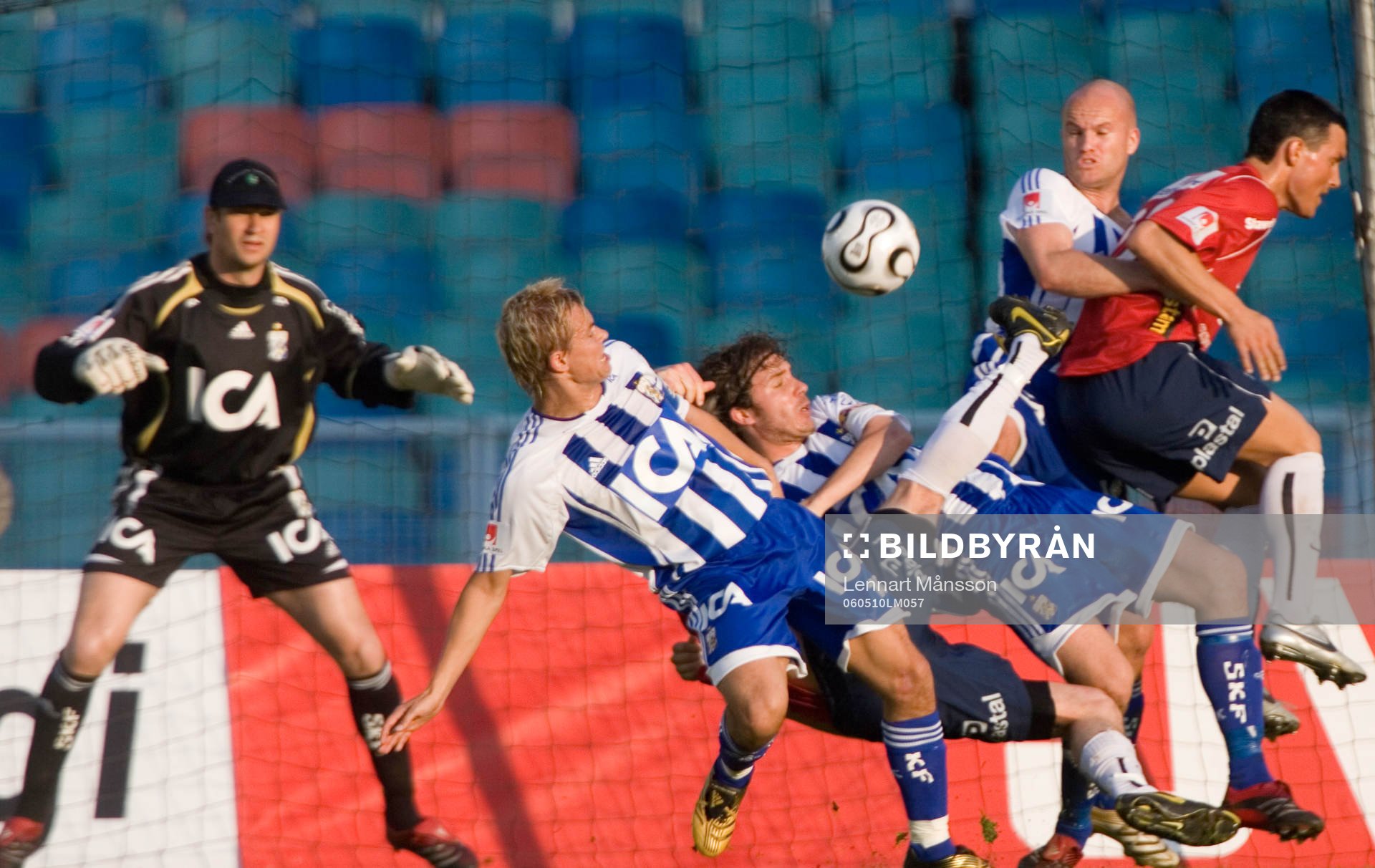 Ivica Skiljo mot tre IFK-are, Niclas Alexandersson, Kalle