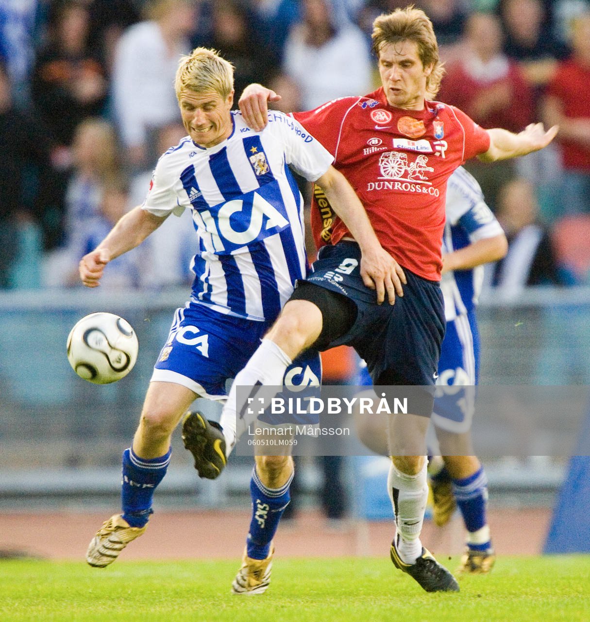 Mittfältskamp, Magnus Kihlberg och Thomas Uusimäki