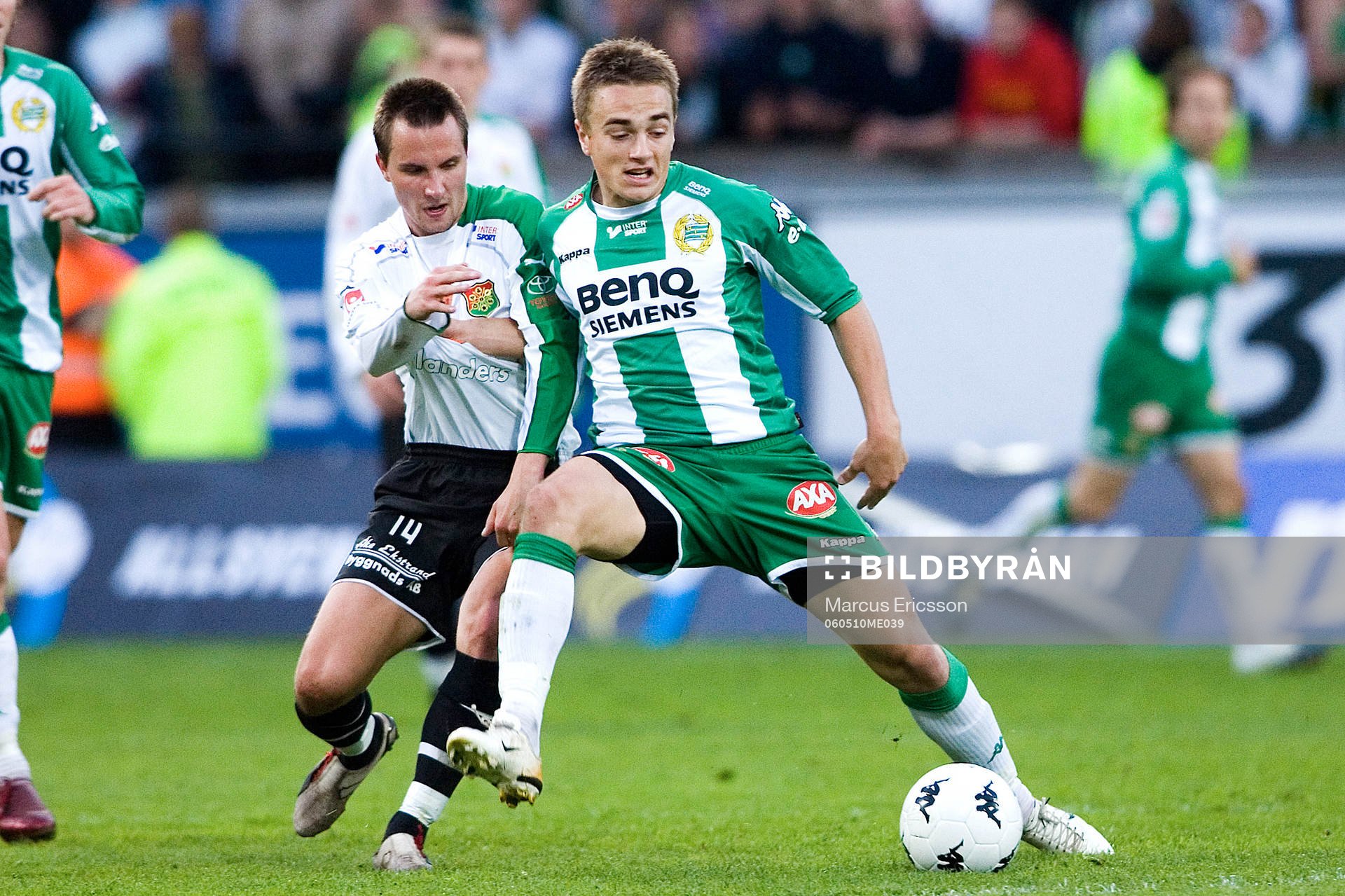 Daniel Nicklasson, Gais och Petter Andersson, Hammarby