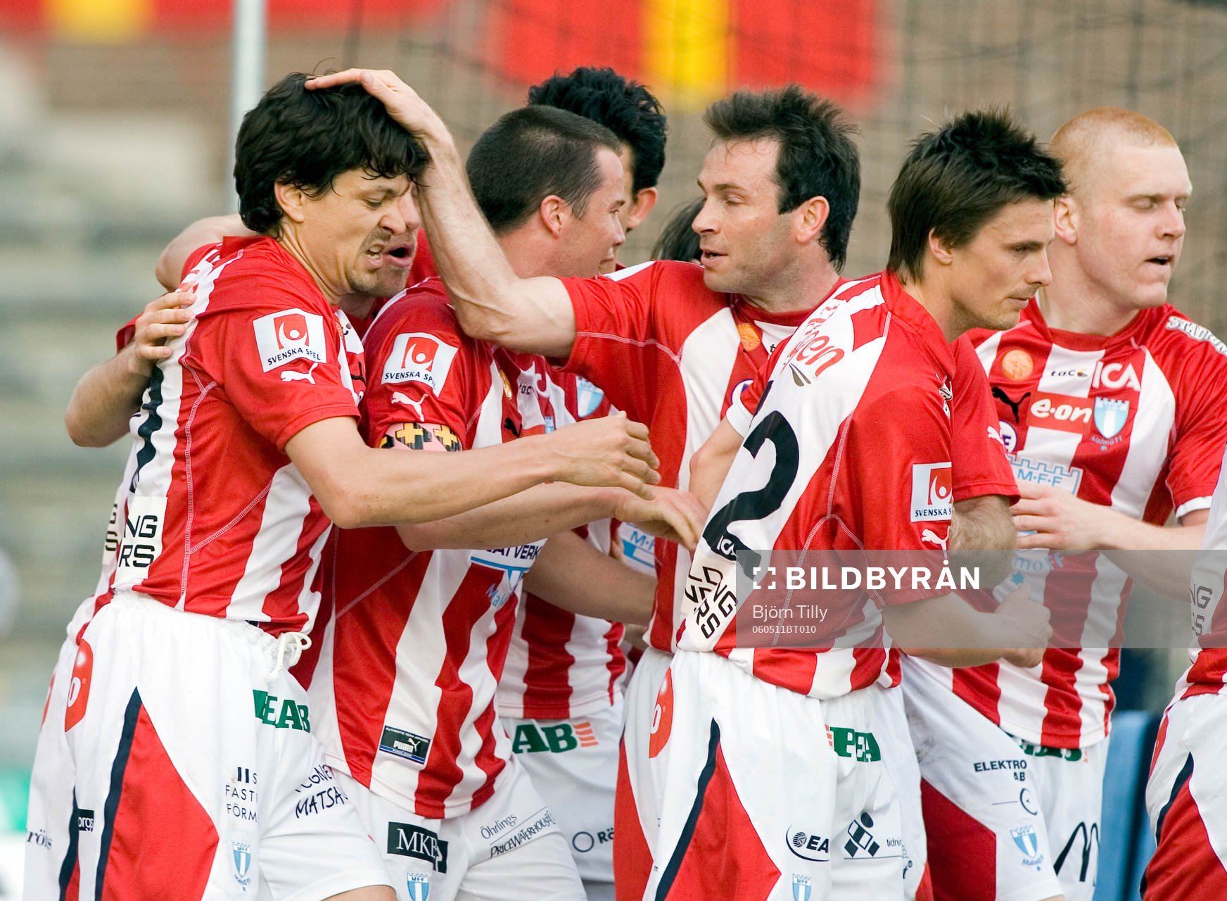 Jari Litmanen och Hans Mattisson, Malmö