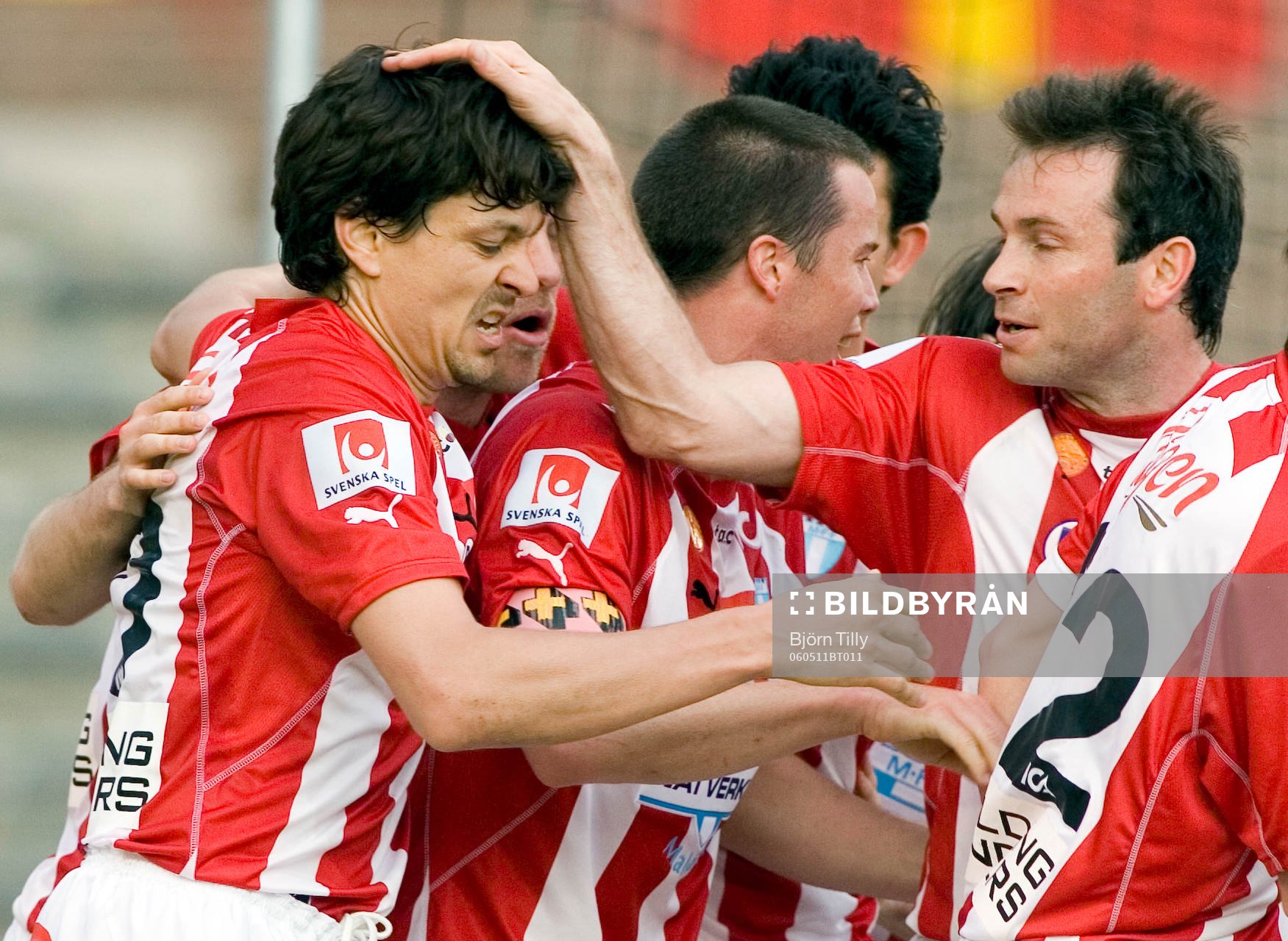Jari Litmanen och Hans Mattisson, Malmö