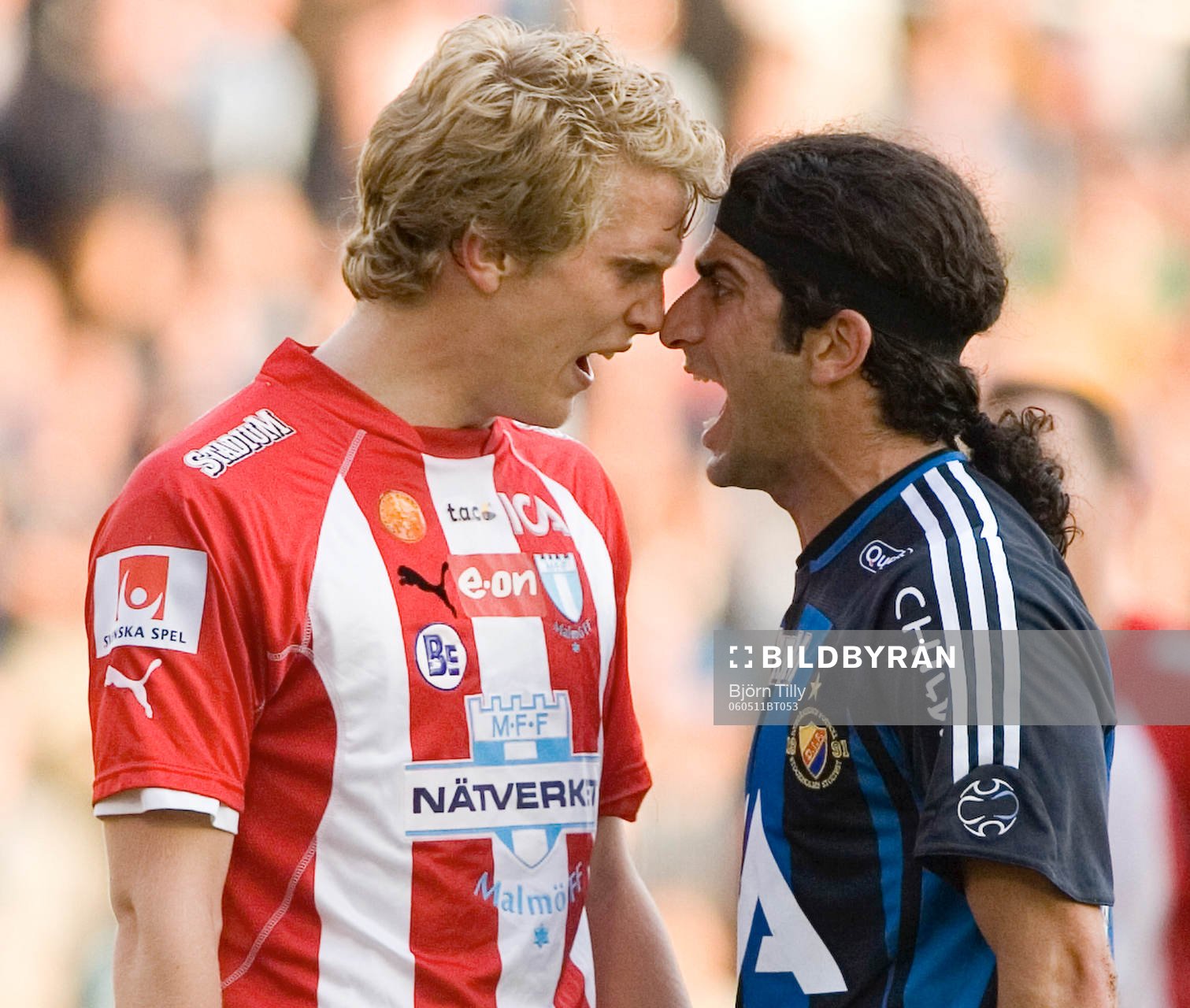 Joakim Nilsson, Malmö och Abgar Barsom, Djurgården