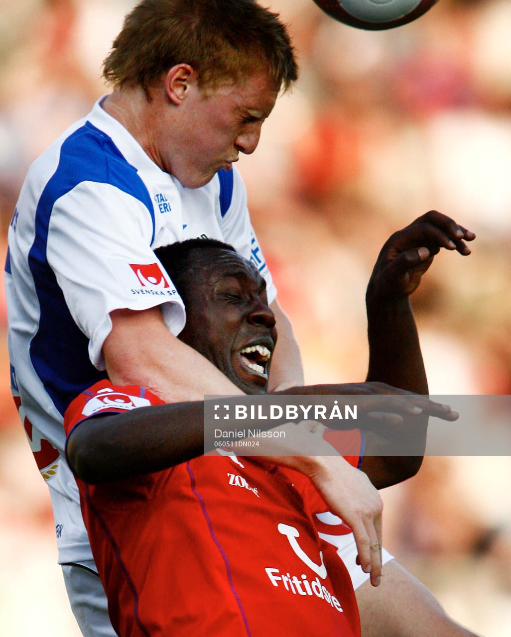 Olivier Karekezi, Helsingborg och Peter Larsson, Halmstad