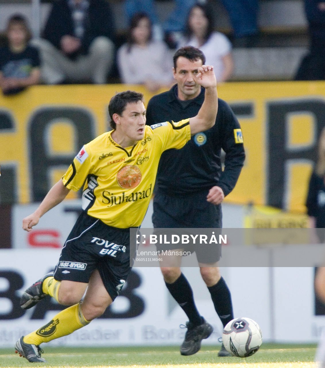 Stefan Ishizaki, Elfsborg. Domare