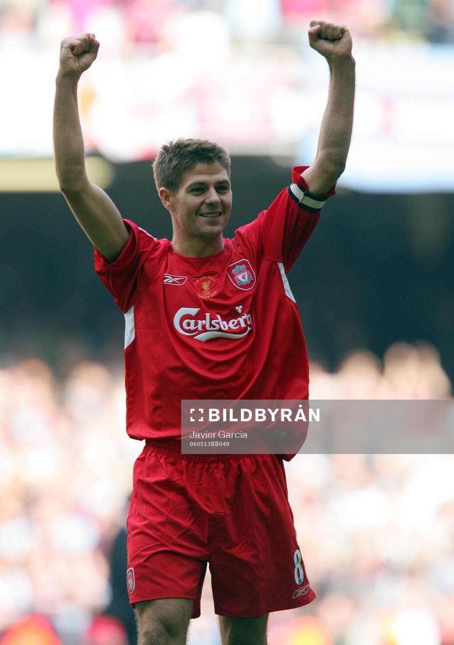 Steven Gerrard, Liverpool (Jubel)