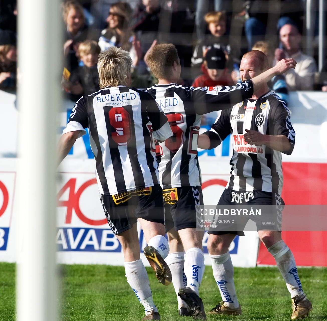  Jörgen Pettersson, jubel efter 2-0 från straff, Håkan Söderstierna, Landskrona