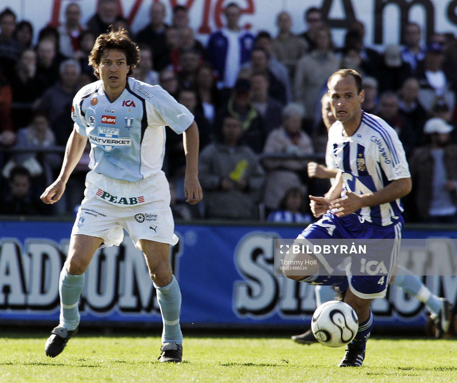 Jari Litmanen, Malmö och Thomas Olsson, Göteborg