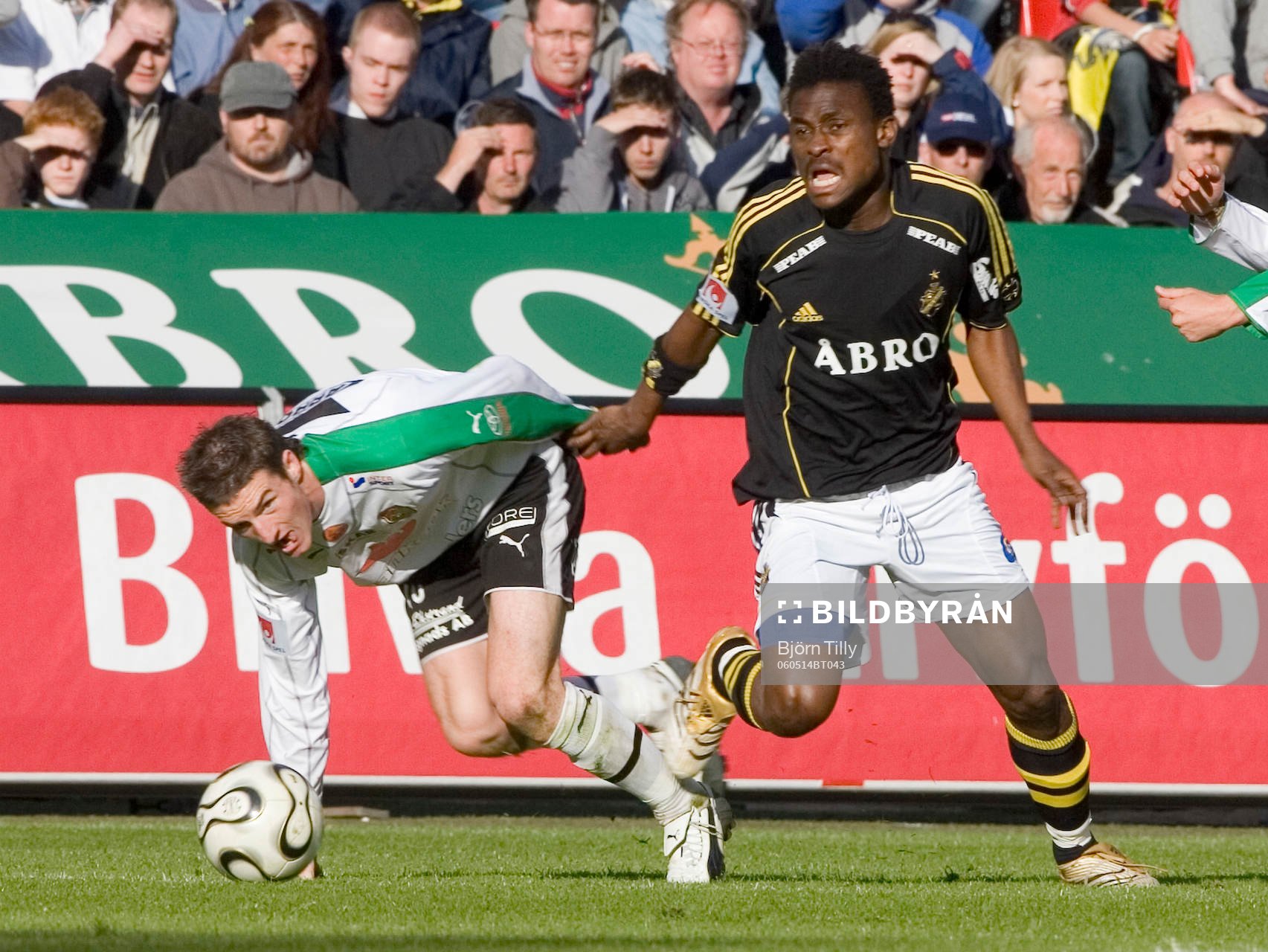 James Keene, Gais och Derek Boateng, AIK