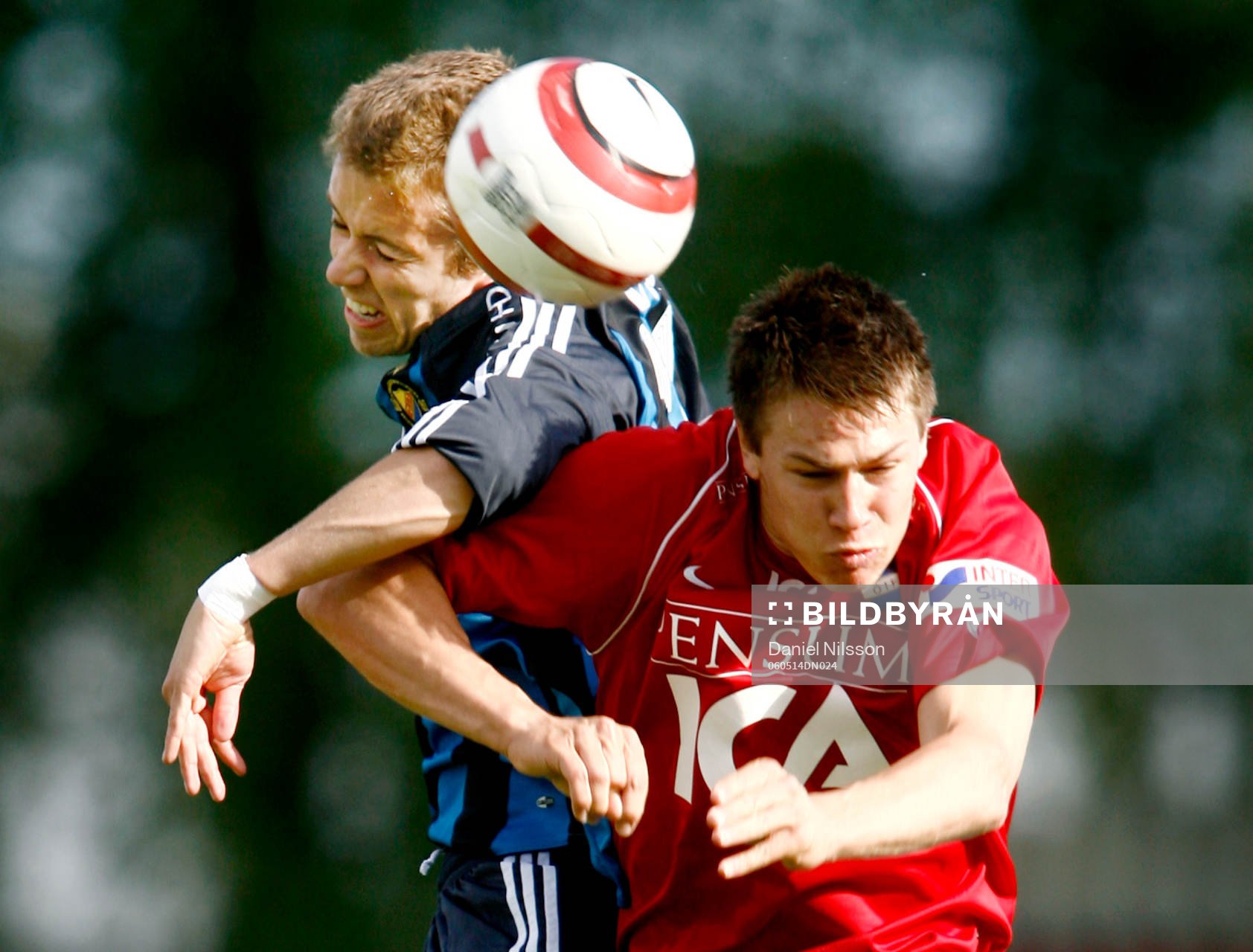 Kari Arnason, Djurgården och Martin Claesson, Öster