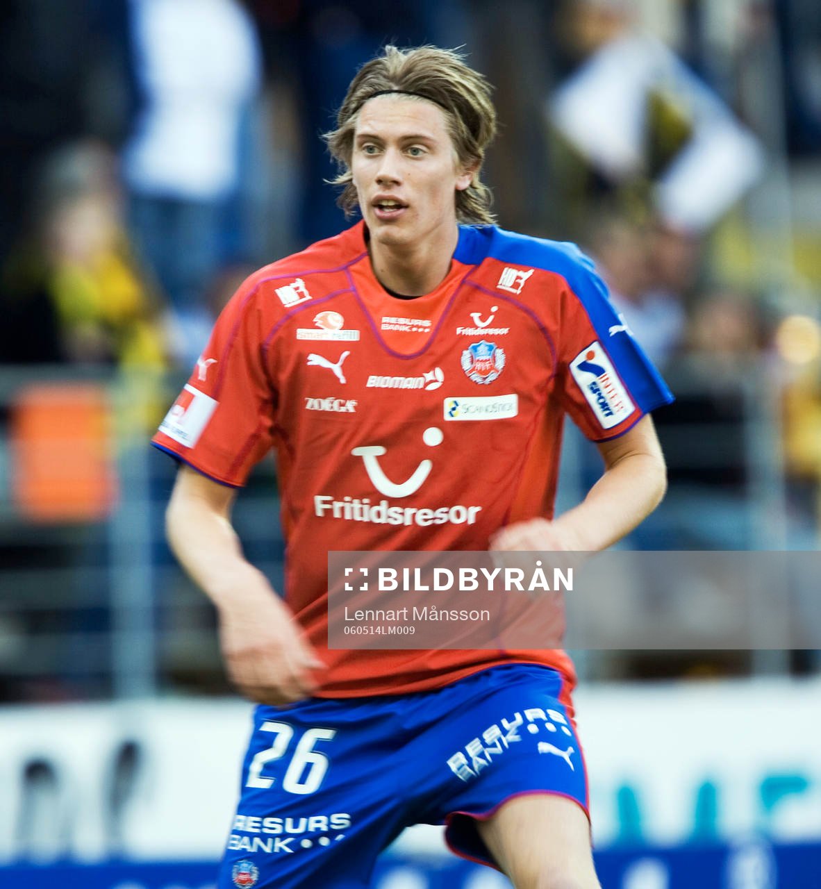 Tobias Holmqvist fick göra allsvensk debut