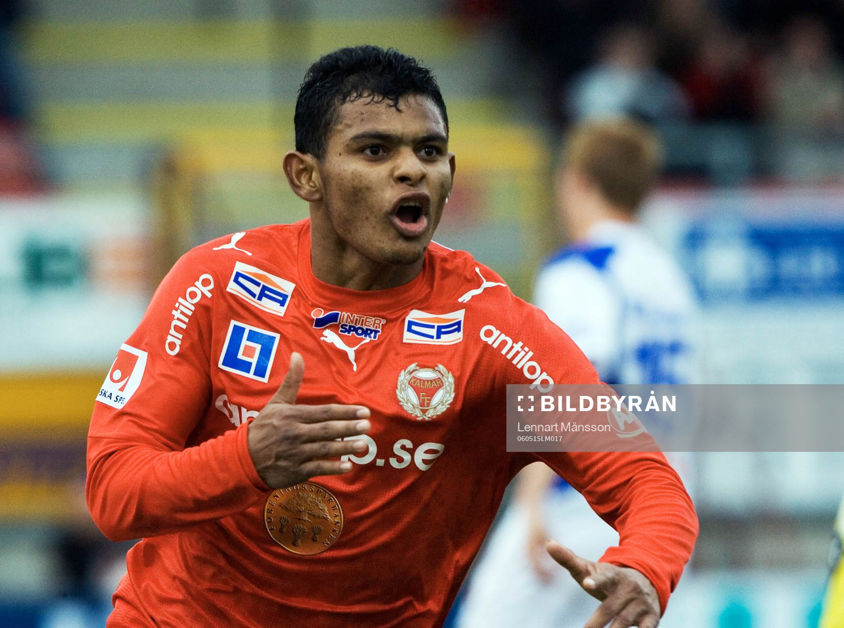 Ari da Silva Ferreira, Kalmar har gjort 1-1 och visar