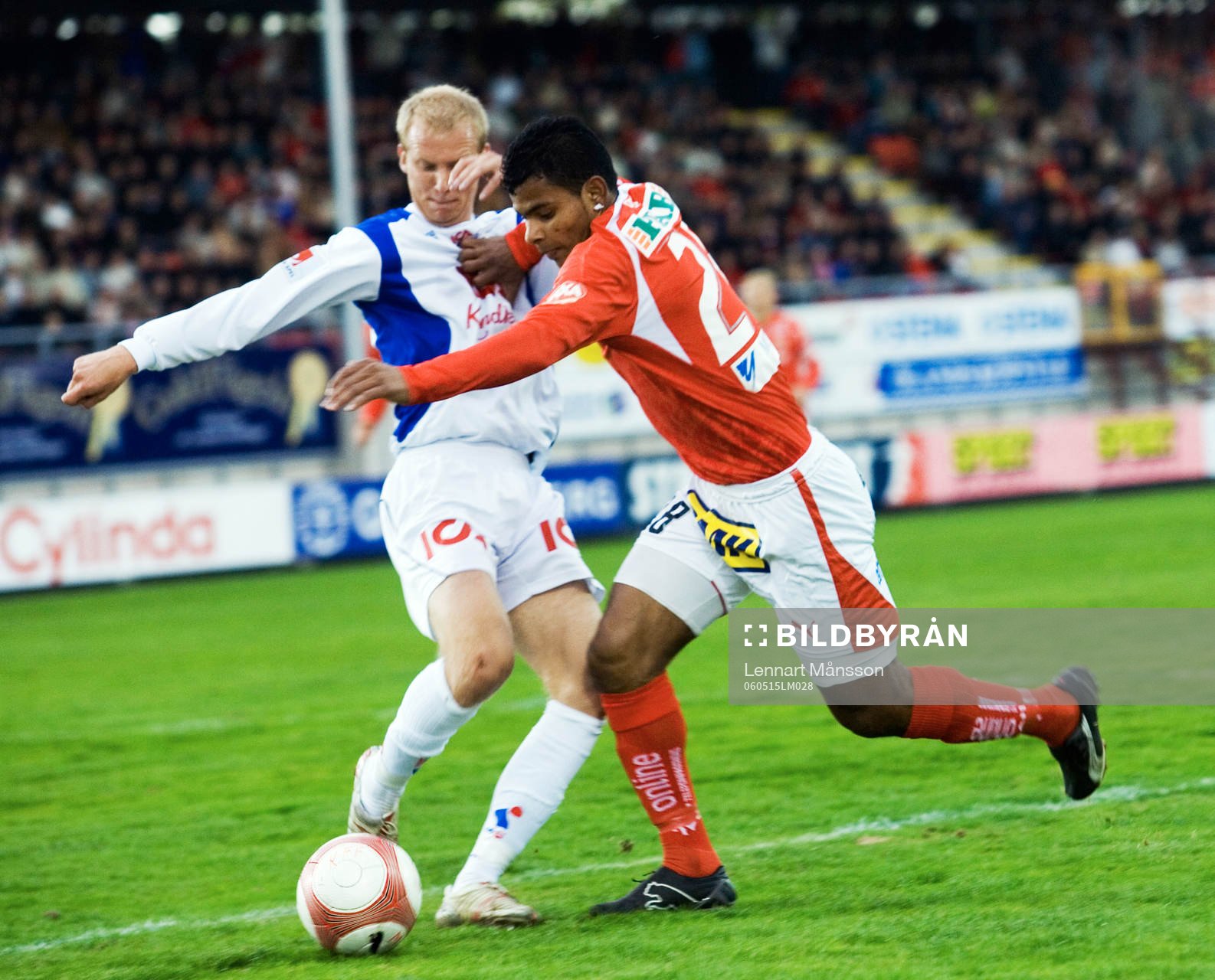  Ari da Silva Ferreira, Kalmar trycker undan Andreas Johansson, Halmstad