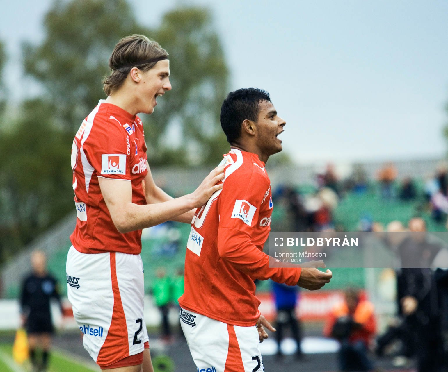 Ari da Silva Ferreira, Kalmar gratuleras av Fredrik