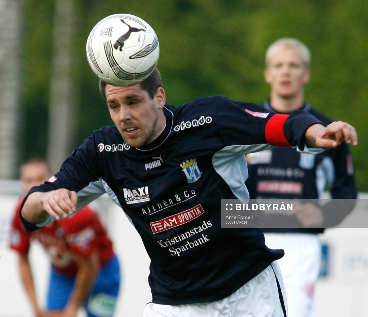 Fotboll. Svenska cupen. Kristianstad. Mikael Thomasson