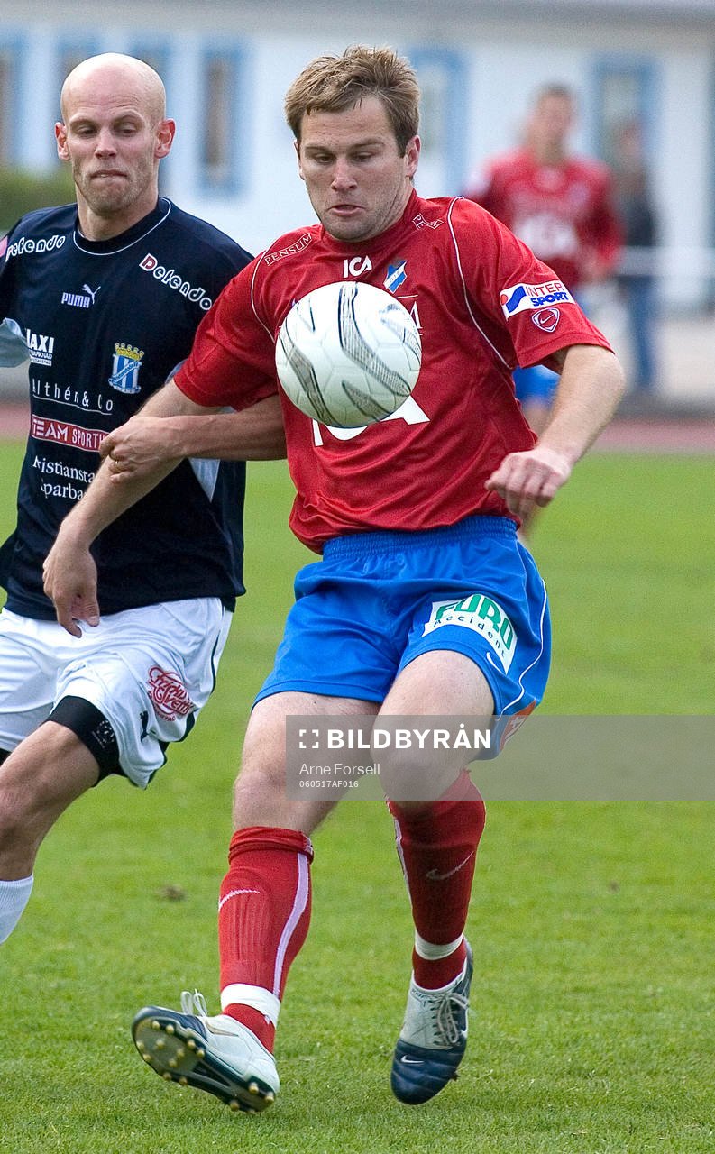 Fotboll. Svenska cupen. Kristianstads FF - Öster. Tyler