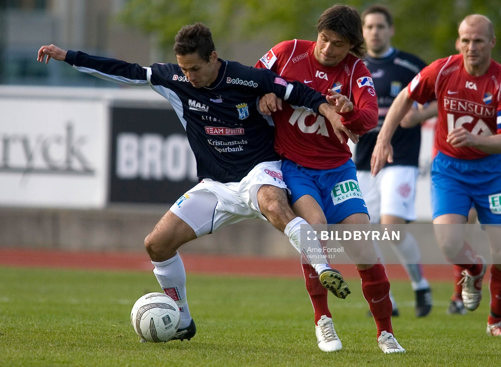 Fotboll. Svenska cupen. Kristianstad - Öster. Marco Sarvas