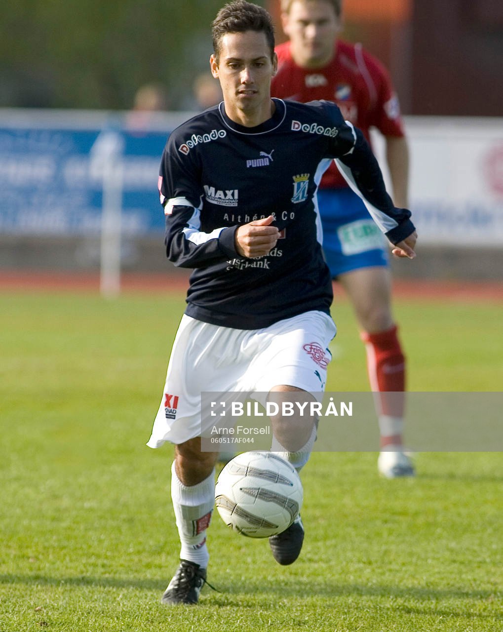 Fotboll. Svenska cupen. Kristianstad. Marcelo Sarvas