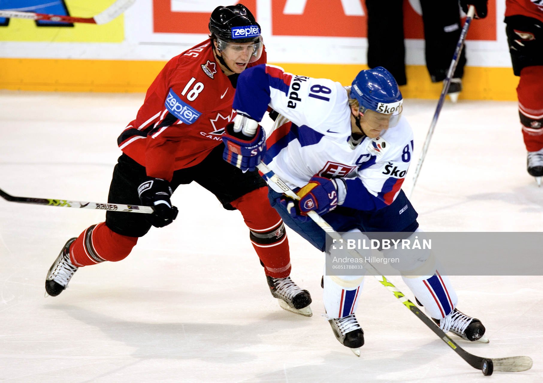 Marian Hossa och Mike Richards