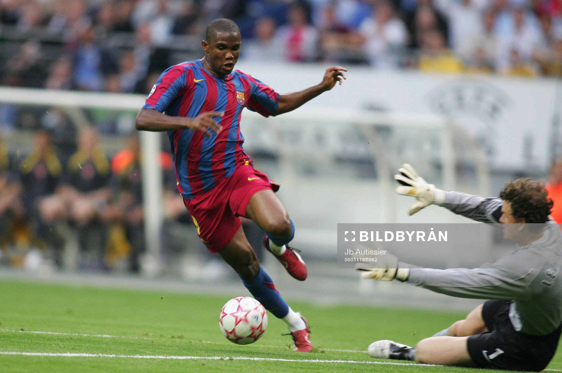 Samuel Etoó, Barcelona och Jens Lehmann, Arsenal (Målvakt)